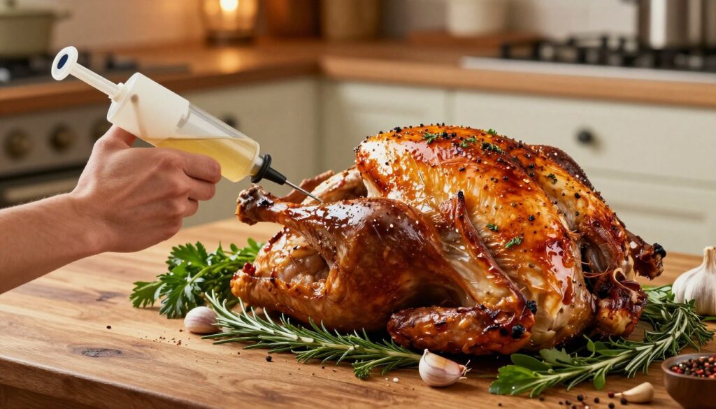 Cooking Injected Turkey