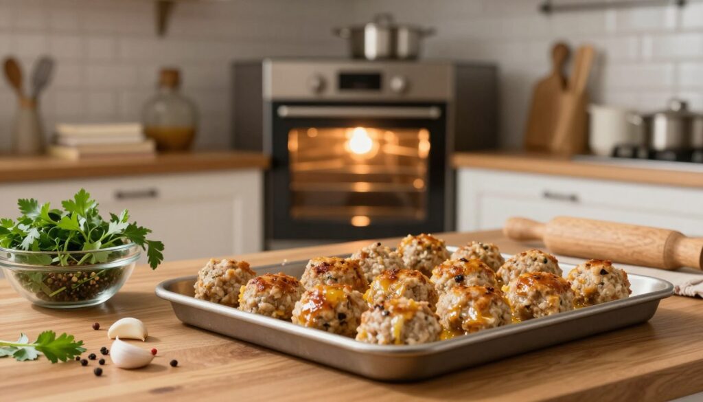 baking chicken meatballs