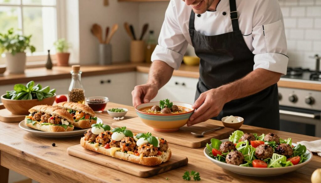 creative ways to use leftover chicken meatballs