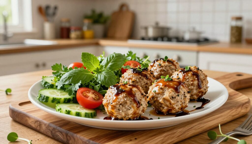 gluten-free chicken meatballs