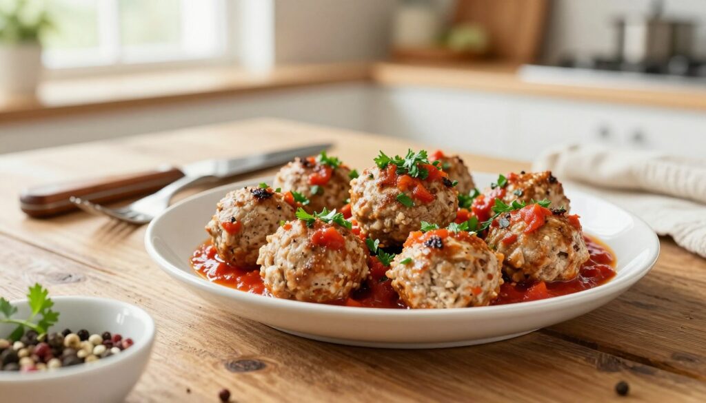 healthy chicken meatballs