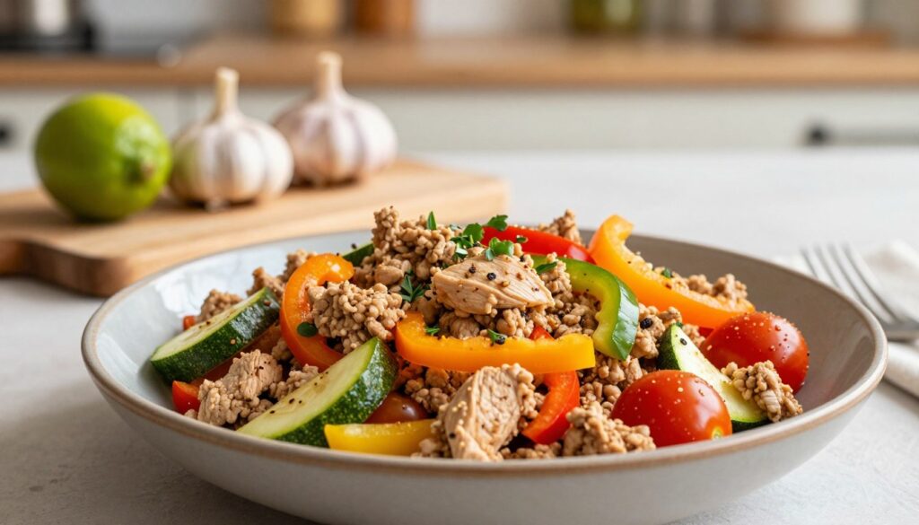 healthy ground chicken dishes