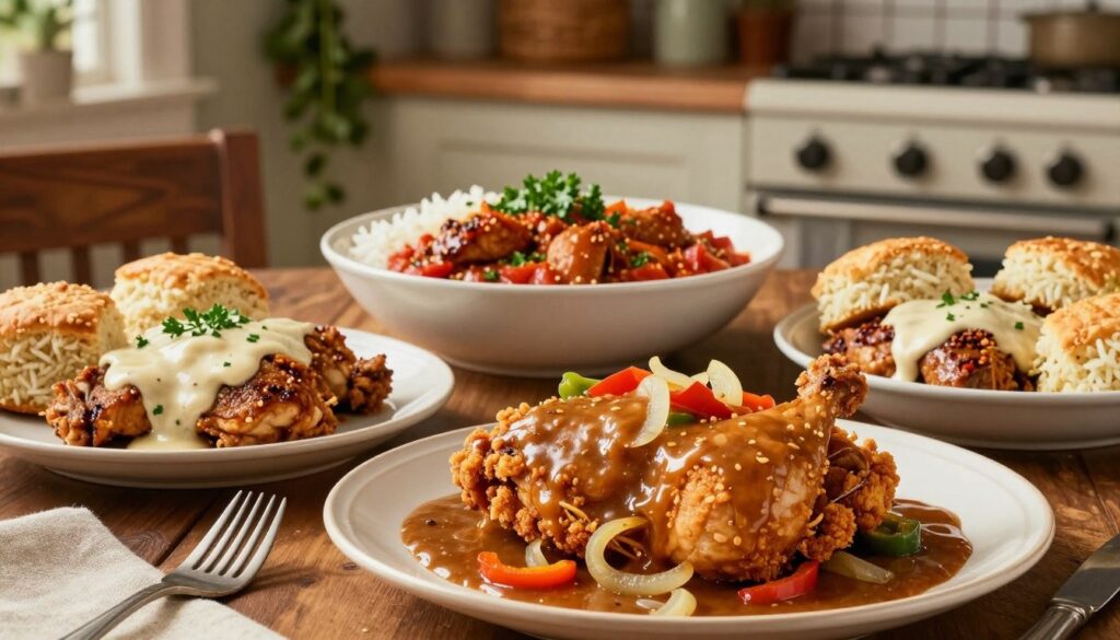 smothered chicken recipe