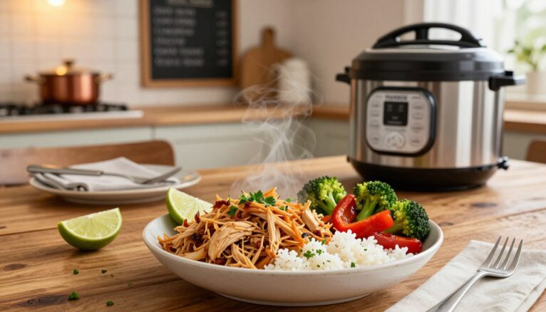 instant pot shredded chicken