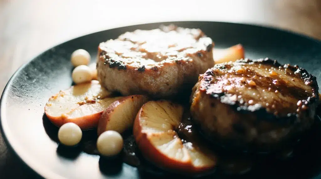 pork chops and apples recipe