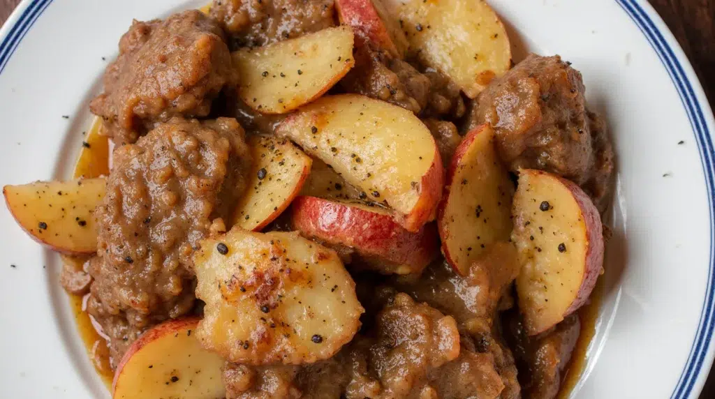 pork chops and apples recipe