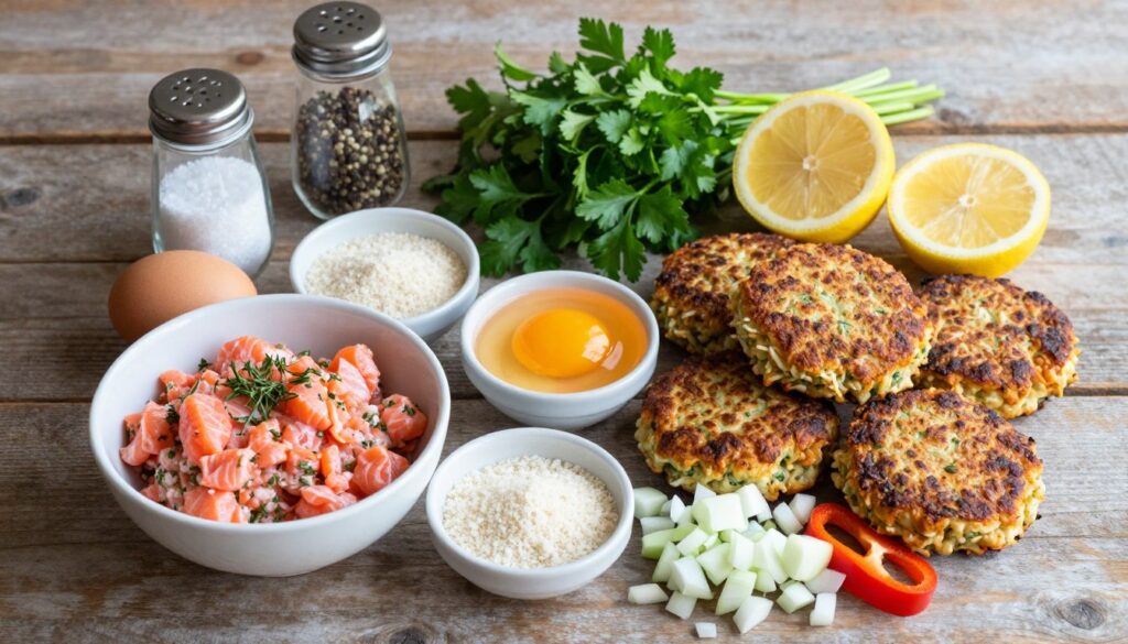 salmon patty ingredients
