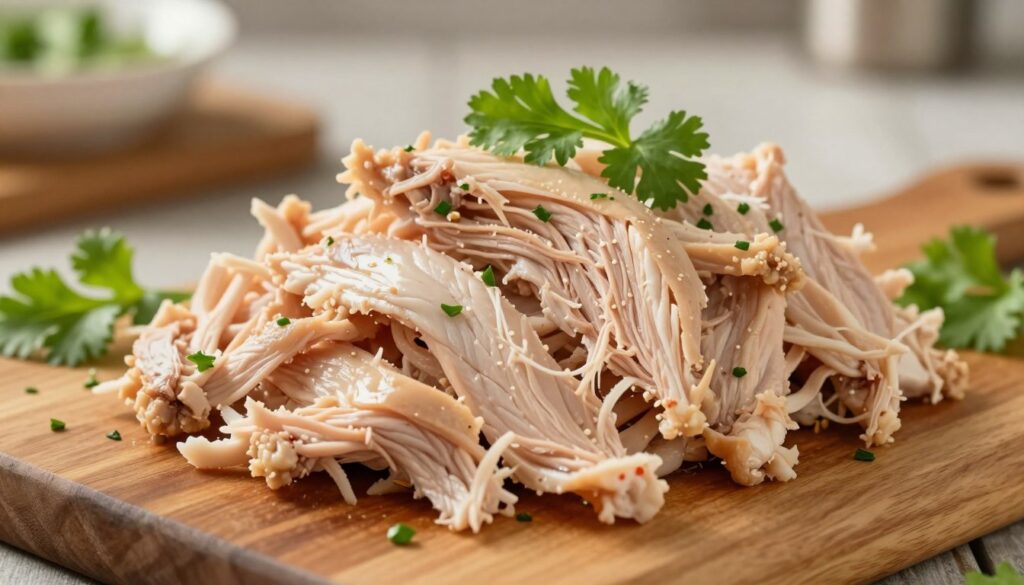 shredded chicken