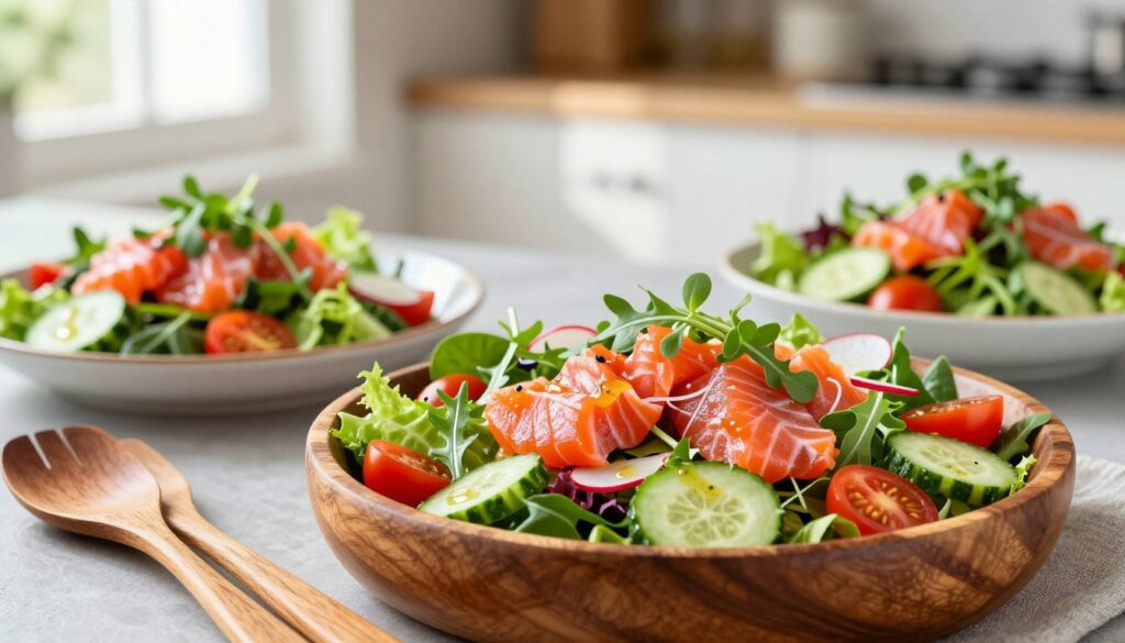 sockeye salmon salads