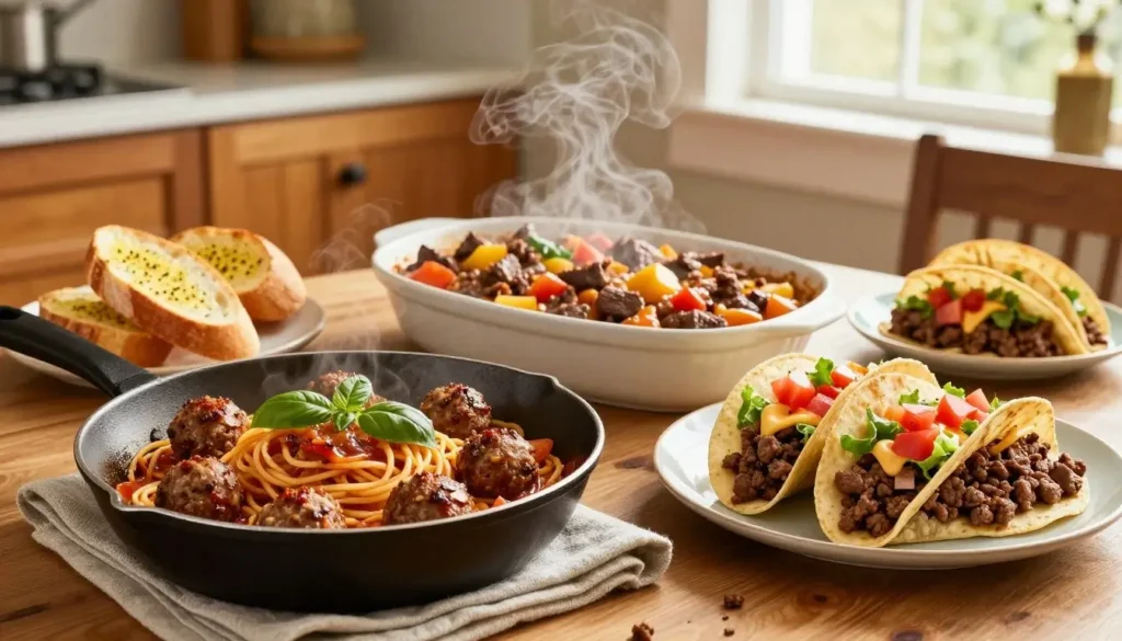 easy hamburger meat recipes