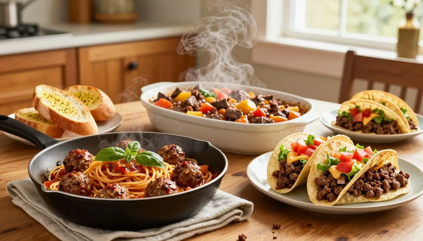 easy hamburger meat recipes